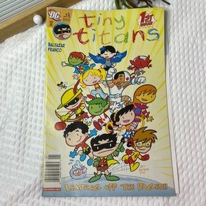 Tiny Titans #1 (2008 DC Comics) Teen Titans Baltazar, Franco Art